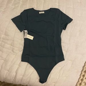 Teal Aritzia Bodysuit NWT